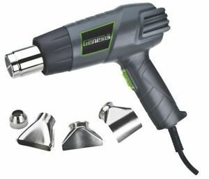 Richpower Genesis GHG1500A Dual Temperature Heat Gun Kit with Accessories 120 V