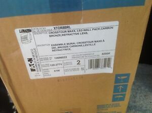 2-Lumark XTOR12BRL Crosstour LED Wall Packs, 120/277volt, 5000K (NEW)