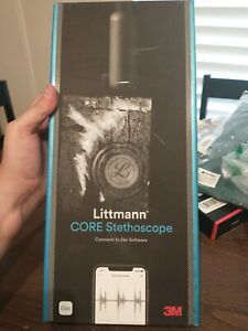 3M™ Littmann® CORE Digital Stethoscope - Black Tubing 8480