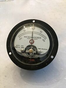 Vintage Microamperes Direct Current Model HS2