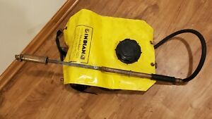 Collapsible Wildland Fire Pump 5 gal Tank Capacity Vinyl Tank Material
