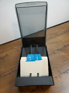 Vintage Rolodex Card File With Alphabet Dividers No Cards