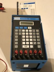 RIS SUPERCAL XT ATS METER, W/ CARRYING CASE AND TESTING PROBES