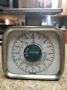 32 oz. Compact Portion and Ice Cream Over Run Dial Scale Taylor TP32