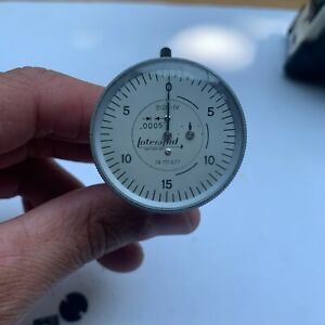 INTERAPID .0005 DIAL TEST INDICATOR 312B-1V 74.111377 - USED - Nice Working