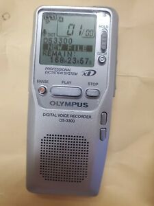 Olympus Ds-3300 complete digital dication solution with dock and software 