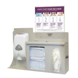 BOWMAN DISPENSERS BD216-0012 Cover Your Cough Compliance Kit