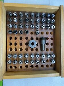 Schaublin ER16 Metric and Fractional Collets w/ Schaublin Holder, EMCO
