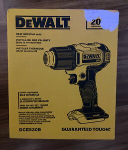 Brand New DeWalt Heat Gun 20 V Tool Only DCE53OB