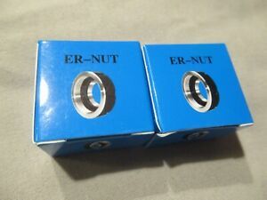 2 Piece ER16 M Type Nut for CNC Milling Chuck