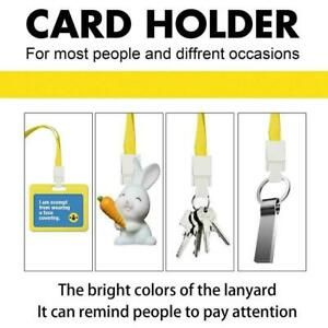 Badge Card Holders Name Badge Business Card Holder Office Passport School T4W2
