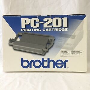 Genuine BROTHER PC-201 Cartridge Fax Printing Authentic New and Unused