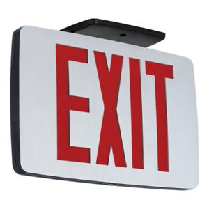 COMPASS CCEDR LED Die-Cast Exit Sign