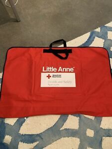 Red Cross Laerdal Little Anne Adult CPR Training Manikin Carrying Bag Case