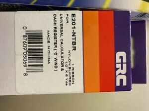 GRC E201-NTBR 1 ribbon Universal Calculator &amp; Cash Register (C Wind)