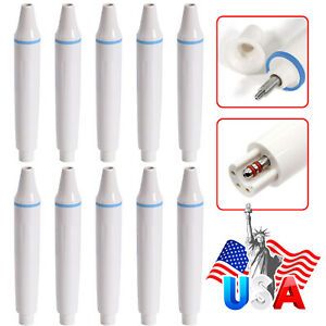 USA 10 Pcs Ultrasonic Piezo Scaler Handpiece fit EMS / Woodpecker Scaling Tips