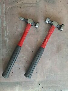 2 Fiberglass Handle Autobody Hammers