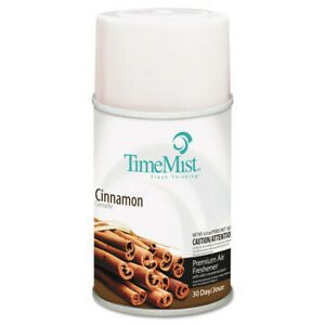 TIMEMIST TMS1042746 Premium Metered Air Freshener Refill, Cinnamon, 6.6 oz