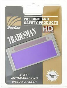 ArcOne T240-10 Tradesman Horizontal Auto-Darkening Filter 4&#034; x 2&#034; Shade 10