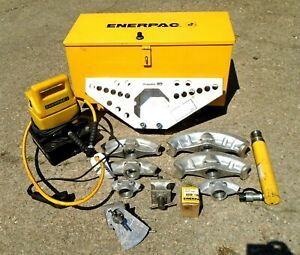 Enerpac STB-101X 103058 1/2&#034; to 2&#034; ONE SHOT PIPE BENDER with PUJ-1200B PUMP!