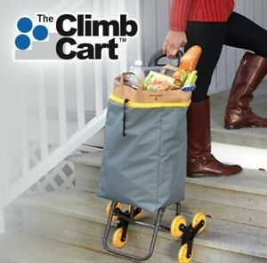 (BRAND NEW) Climb Cart Stair Climbing Wheeled Folding Cart Attachable Bag &amp; Cord