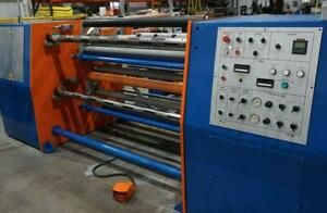 63&#034; PARKLAND INTL CANTILEVERED DUPLEX SLITTER REWINDER 27&#034; REWIND DIAMETER 2010