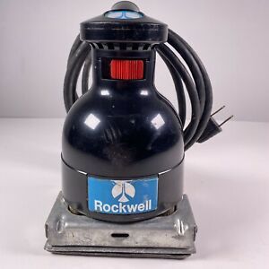 Rockwell Speed-Bloc Model 4480 Commercial Hand Sander Made In USA