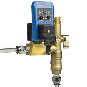 1/4&#034; NPT Condensate Timer Drain Midwest Control MCDV-25-120ADK 115V 230 PSI