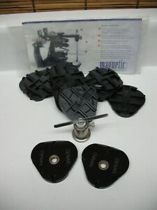 MAGNETICS FOR DENAR / HANAU DENTAL ARTICULATOR S WITH MAX CAST SUPPORT &amp; PLATES
