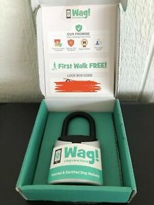  Wag! A Dog&#039;s Best Friend Combination Lock Box for Dog Walkers