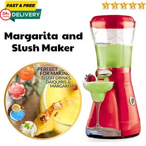 Margarita Slush Maker Machine Ice Shaved Smoothie Frozen Drink Slushie Beverage