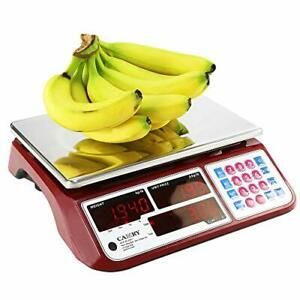 Digital Commercial Price Scale 66lb / 30kg for Food Meat Fruit Produce with