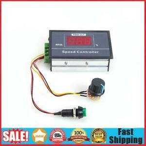 DC 6-60V 30A PWM Motor Speed Controller Stepless Regulator Switch Governor