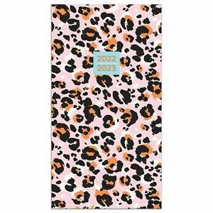 TF Publishing 2022-2023 Animal Pink Print 2-Year Small Monthly Pocket Planner w