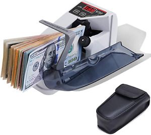 Mini Portable Handy Bill Cash Banknote Counter Money Currency Counting Machine