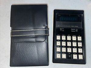 VINTAGE Sears Electronic Slide Rule Calculator w/Case, Model 801.58770 Not Work