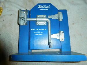 Salesman Sample National Mfg Co No 13  Barn Door Gate Latch