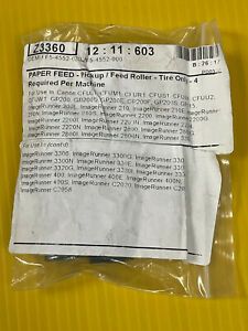 FF5-4552-020 Paper Feed Pickup Roller Qty. 4 Tire Only NEW