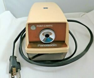 Panasonic KP-33N Point-O-Matic Electric Pencil Sharpener Vintage Japan