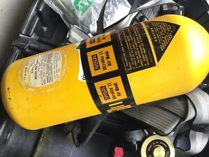 MSA ULTRALITE II AIR MASK PRESSURE DEMAND OXIGEN SYSTEM COMPLETE WITH CASE 2015