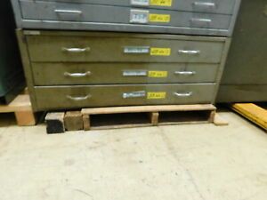 INDUSTRIAL 3 DRAWER METAL TOOL STORAGE CABINET 40&#034; X 29 1/2&#034; X 16&#034; MACHINE SHOP