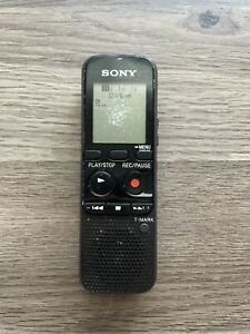Sony Handheld Voice Recorder ICD-PX312 Black Flash Digital Memory TESTED