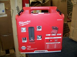 Milwaukee 14 pc. Metric 1/2&#034; Drive Impact Socket Kit 6 pt. Deep Shockwave
