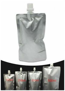 150 /250/350/500ml Party Drink Pouches Kit Juice Smoothie Stand Up / Straws
