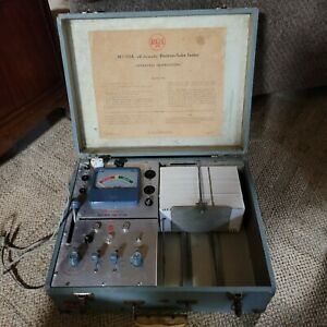RCA WT-110A Mutual Trans-conductance Tube Tester, Working!