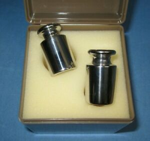 Two High Grade Stainless Steel 100g Mettler Scale Calibration Weights