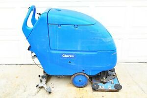 CLARKE FOCUS 2 L20 20&#034; Battery Operated 24v Walk-Behind Floor Scrubber