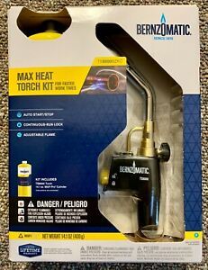 Mapp Gas Plumbing Torch W/Trigger- Propane/Acetylene Soldering &amp; Brazing Kit
