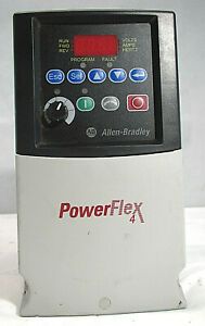 Allen Bradley Powerflex 4 CAT 22A-D6P0N104~For PARTS/ REPAIR