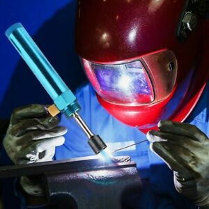 Soldering pen Iron Tool Equipment Blue Gas blow Butane Burner Cordless Welding